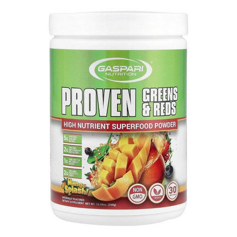 Gaspari Nutrition, Greens And Reds Mango Splash, 360 Grams Gaspari Nutrition