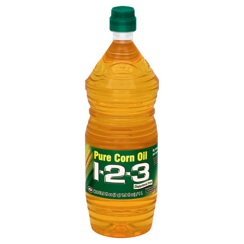 Corn Oil 33 Oz (Case Of 12) by 1.2.3