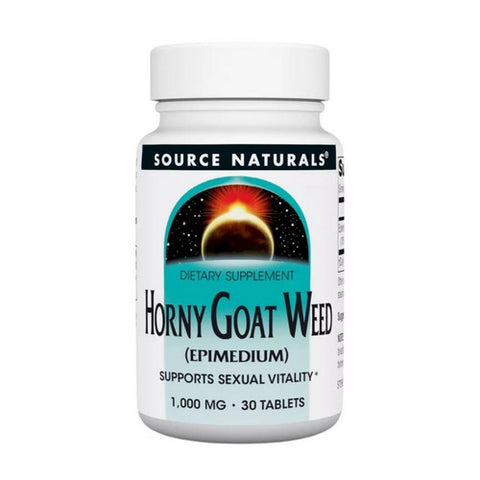 Horny Goat Weed 30 Tabs by Source Naturals