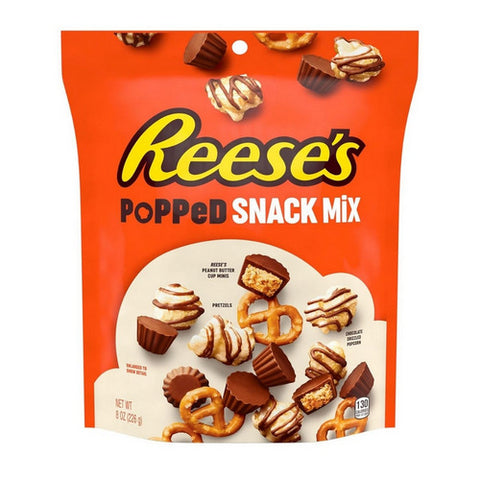 Popped Snack Mix 8 Oz (Case Of 6) by Reese's