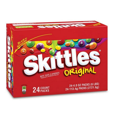 Original Share Size Bag 4 Oz (Case Of 24) by Skittles