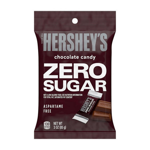 Zero Sugar Chocolate Candy Bags 3 Oz (Case Of 12) by The Hershey Company