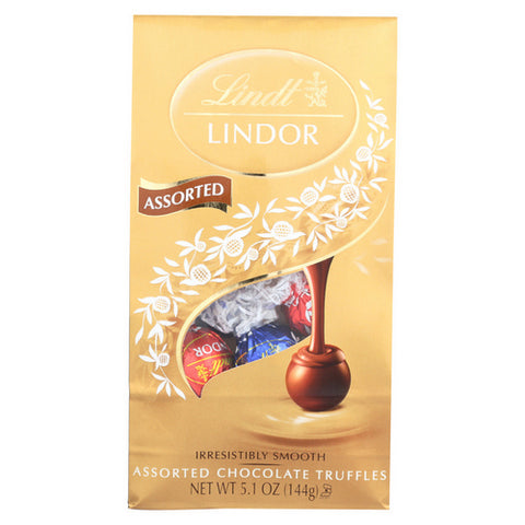 Lindt Lindor Assorted Chocolate Truffles 5.1 Oz (Case Of 6) by Lindt