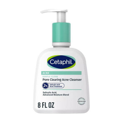 Cetaphil, Gentle Clear Salicylic Acid Acne Pore Cleanser, 8 Oz Cetaphil