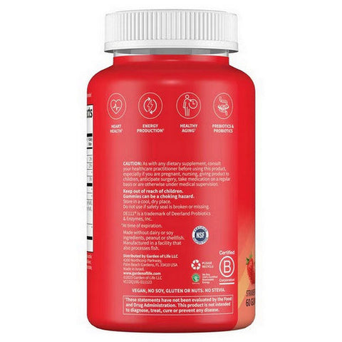 Garden of Life, Vitamin Code CoQ10 Strawberry, 60 Count Garden of Life