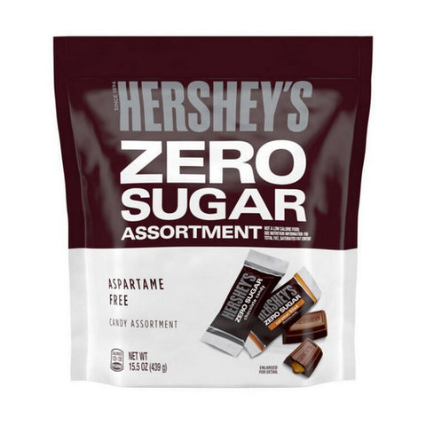 Zero Sugar Assorted Chocolate Candy 15.5 Oz (Case Of 5) by The Hershey Company