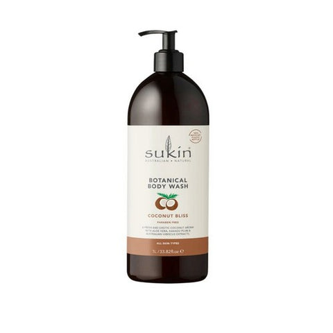 Sukin, Body Wash Coconut Bliss, 33.82 Oz