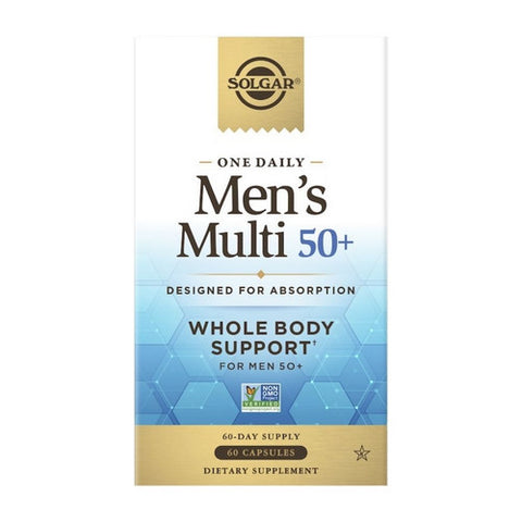Solgar, One Daily Men's Multi 50+, 60 Caps Solgar