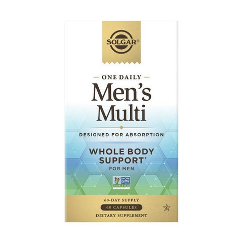 Solgar, One Daily Men's Multi, 60 Caps Solgar