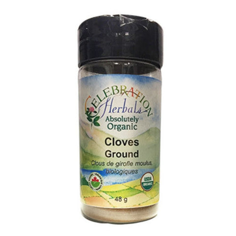 Celebration Herbals, Organic Cloves Ground, 48 Grams Celebration Herbals