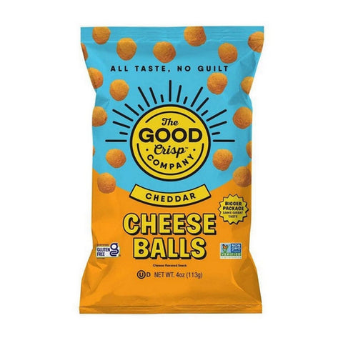 The Good Crisp Company, Cheddar Cheese Balls, 4 Oz