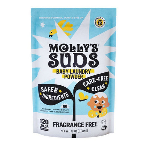Molly's Suds, Baby Laundry Powder Unscented, 79 Oz Molly's Suds