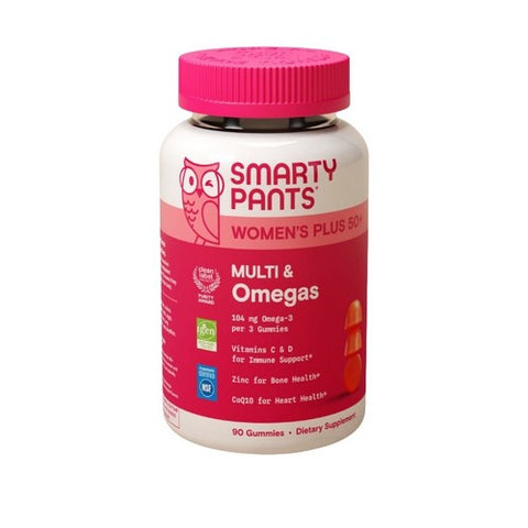 SmartyPants, Women's Plus 50 Multi And Omega 3, 90 Count