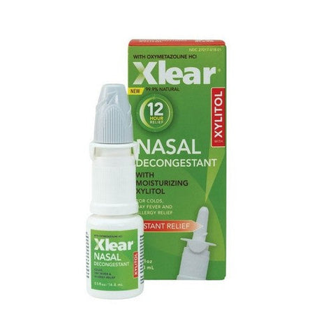 Xlear Inc, 12 Hour Decongestant Nasal Spray, 0.5 Oz Xlear Inc