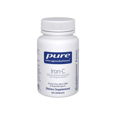 Iron-C 60 Caps by Pure Encapsulations