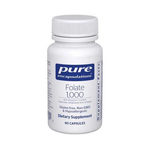 Folate 1000 90 Caps by Pure Encapsulations