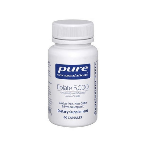 Folate 5000 60 Count by Pure Encapsulations