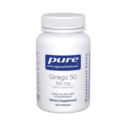 Ginkgo 50  120 Caps by Pure Encapsulations