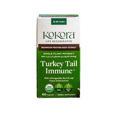 Turkey Tail Immune 60 Capsules by Kokora