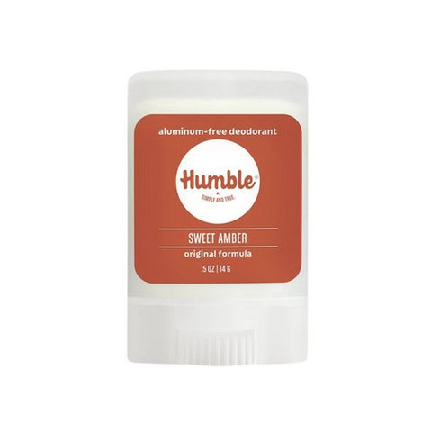 Travel Size Sweet Amber Deodorant 0.5 Oz by Humble Brands