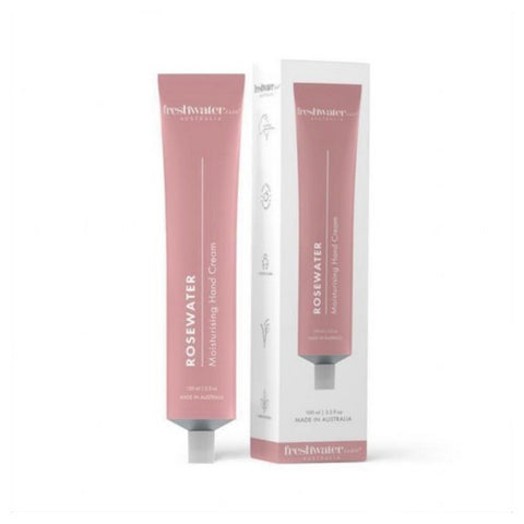 Rosewater Moisturising Hand Cream 3.3 Oz by Freshwater Farm