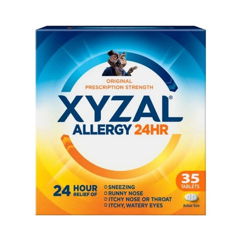Allergy 24 Hr 35 Tabs by Xyzal