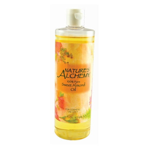 Natures Alchemy, Carrier Oil, Sweet Almond 16 Oz Natures Alchemy