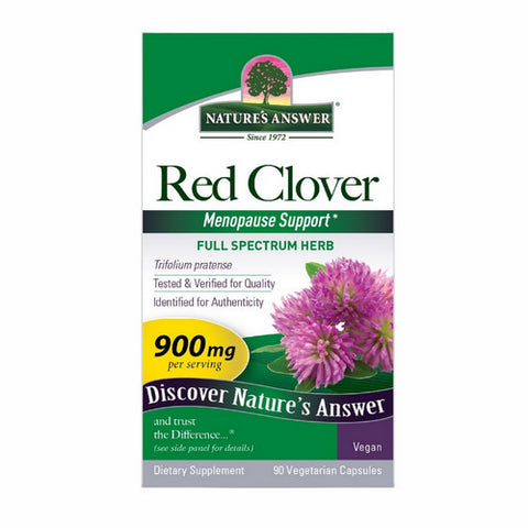 Nature's Answer, Red Clover Tops, 90 Caps