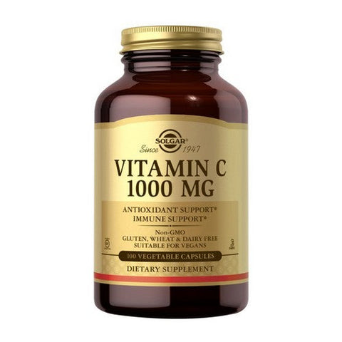Solgar, Vitamin C, 1000 Mg, 100 Veg Caps Solgar