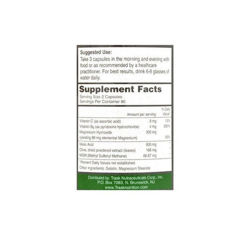 Trask Nutrition, Fibro Malic, Caps 180