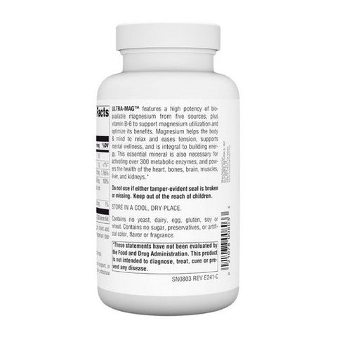 Source Naturals, Ultra-Mag, 120 Tabs Source Naturals