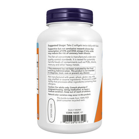 Now Foods, Omega-3, 200 Softgels Now Foods