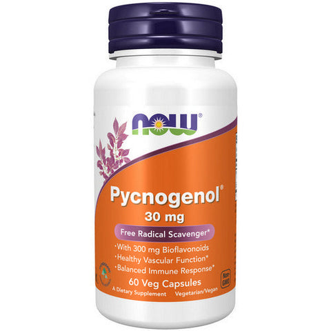 Now Foods, Pycnogenol, 30 Mg, 60 Veg Caps