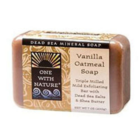 One with Nature, Almond Bar Soap, Vanilla Oatmeal, 7 Oz One with Nature