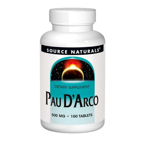 Source Naturals, Pau D'arco, 500 mg, 100 Tabs