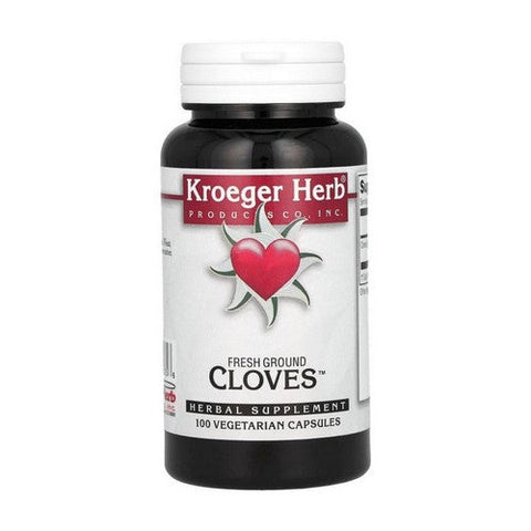 Kroeger Herb, Fresh Ground Cloves, 100 Veg Caps