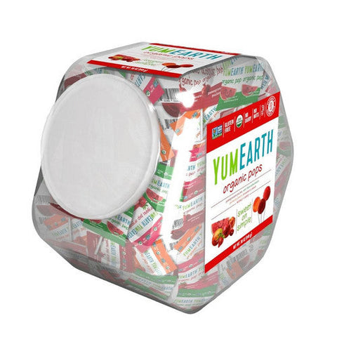 YumEarth, Lollipop Organic, Counter Bin 30 Oz YumEarth