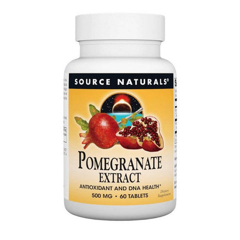 Source Naturals, Pomegranate Extract, 500 Mg, 60 Tabs Source Naturals