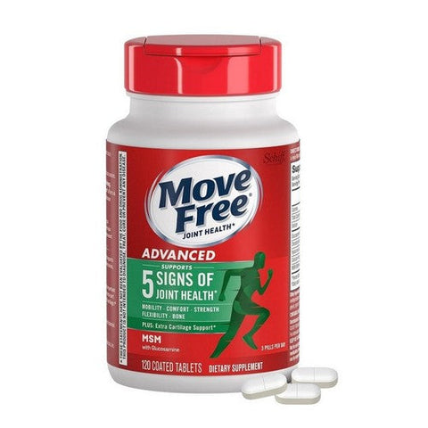 Schiff, Move Free Joint Health Advanced Plus Msm, 120 Tabs Schiff