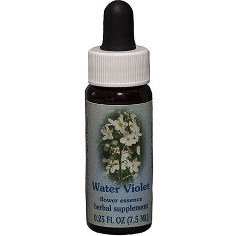 Flower Essence Services, Water Violet Dropper, 0.25 oz Flower Essence Services