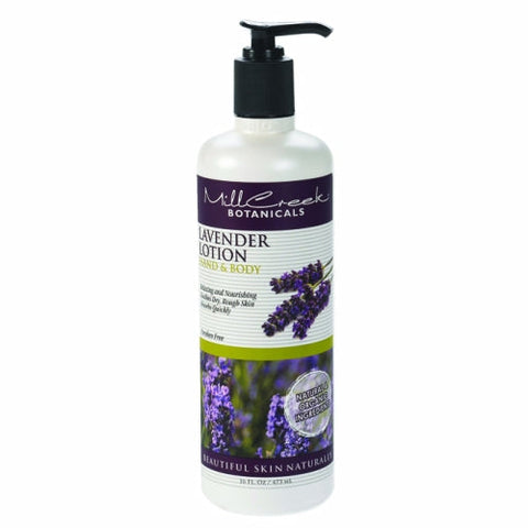 Mill Creek Botanicals, Moisturizing Lotion, Lavender 16 oz Mill Creek Botanicals