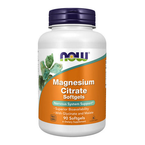 Now Foods, Magnesium Citrate, 90 softgels Now Foods