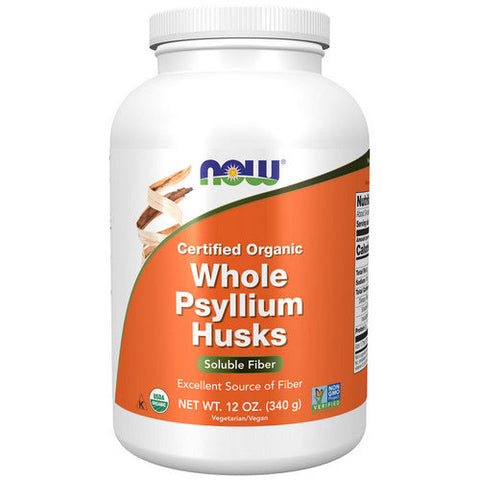 Now Foods, Whole Psyllium Husks, Whole 12 oz Now Foods