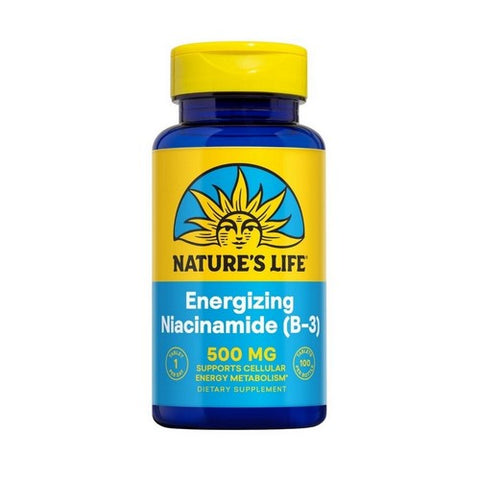 Nature's Life, Niacinamide, 500 Mg, 100 Veg Tabs Nature's Life