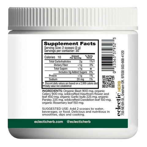 Eclectic Herb, HBP Complete Powder, 90 Grams Eclectic Herb