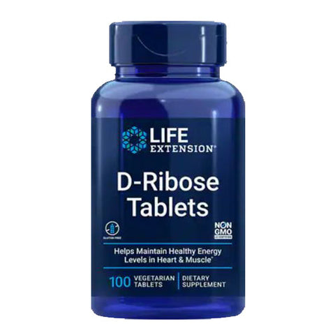 Life Extension, D-Ribose Tablets, 100 Veg Tabs Life Extension