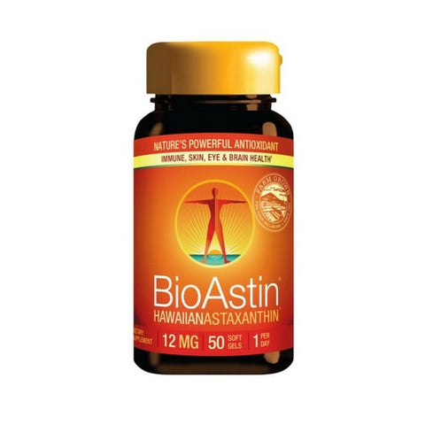 Nutrex Hawaii, Bioastin Hawaiian Astaxanthin, 12 Mg, 50 Softgels Nutrex Hawaii