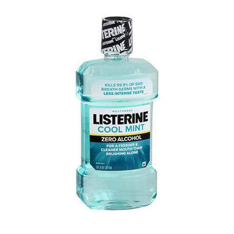 Listerine, Zero Alcohol Mouthwash Clean Mint, 1000 Ml Listerine