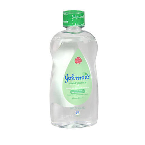 Johnson's, Oil Aloe And Vitamin E, 14 Oz Johnson's
