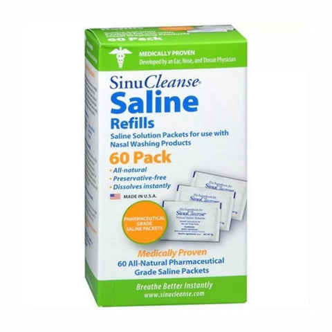 Sinucleanse, Saline Refills, 60 each